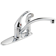 DELTA FAUCET Delta Faucet B3310LF Kitchen Faucet 1.8 Gpm Polished Chrome