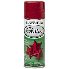 RUST-OLEUM Rust-oleum 268045 Red Glitter Spray Paint 10.25 Oz