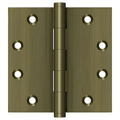 DELTANA Deltana DSB455 Square Hinge 4.5x4.5 Antique Brass