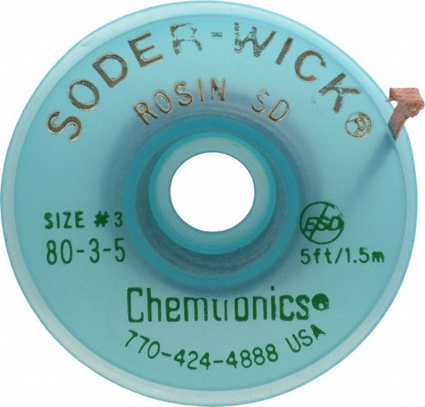 CHEMTRONICS Chemtronics 80-3-5 Static-dissipative Soldering Spool