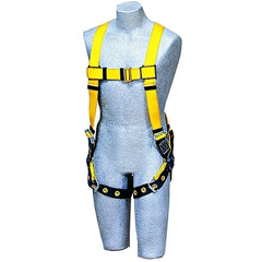 3M 1102000 DBI-SALA Delta Universal Vest Style Harness, Tongue Buckle, Yellow