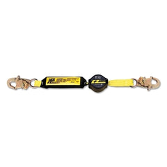 3M 1241460 DBI-SALA Shock Absorbing Lanyard 6 ft Single-Leg Retractable Web and Snap Hooks
