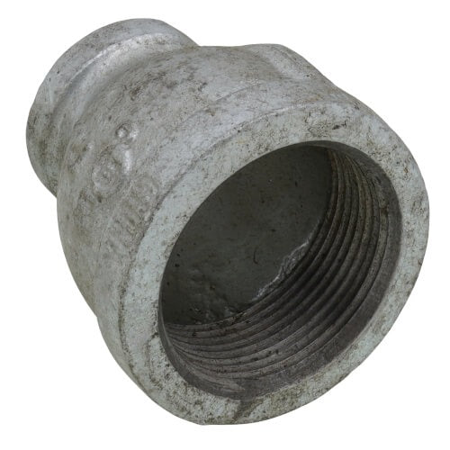 EVERFLOW Everflow GMRC1122 Galvanized Malleable Reducing Coupling (1-1/2 x 3/4) Bluefin GVC150-075C