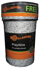 GALLAGHER Gallagher North America G620300 Polywire 1320 Ft