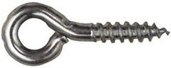 NATIONAL HARDWARE National Mfg N118-430 Small Screw Eye 1-3/16 in 35 Lb 8 Pack