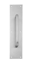 IVES Ives 8302828315 Straight Pull Round Bar with Plate Aluminum
