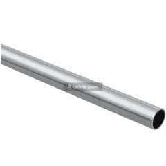 NATIONAL HARDWARE National Mfg S820-076 Chrome Closet Rod 6 Foot Steel