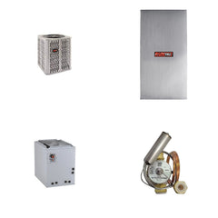 TRANE TRANE 48000 BTU R-454B 15.2 SEER2 Central Heat Pump & Furnace System