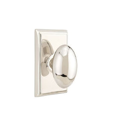 EMTEK Emtek 8221EUS14 Egg Knob Privacy Lockset Polished Nickel