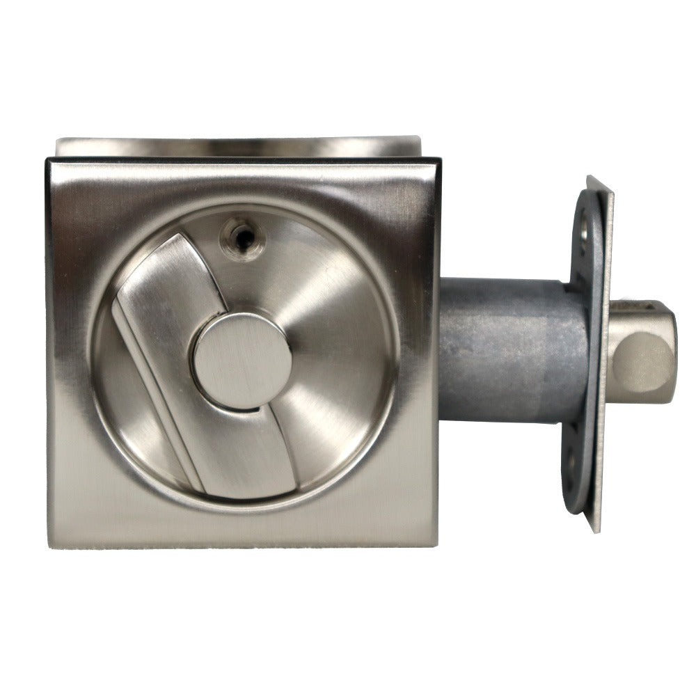 EMTEK Emtek 2135US15 Square Privacy Pocket Door Tubular Lock