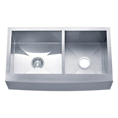 DAKOTA Dakota Plumbing Products DSZ-A6040 Apron Kitchen Sink 60/40