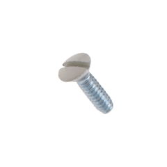 NSI INDUSTRIES Nsi Industries sp282 Wall Plate Screw 6-32 2in White 100 Pack