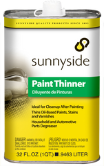 SUNNYSIDE Sunnyside 30432 Paint Thinner 1 Quart