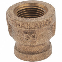 MERIT BRASS Merit Brass XB112-0604 Brass Reducing Coupling 3/8x1/4