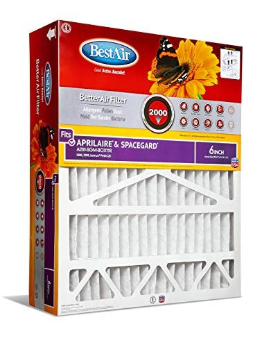 BESTAIR Bestair A201-SGM-BOX11R Air Cleaning Furnace Filter (25 x 20 x 6 / Single Pack) SGM-BOX
