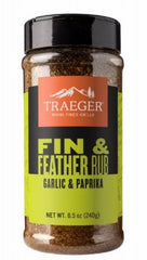 TRAEGER Traeger Pellet Grills Llc SPC261 Fin Feather Rub 8.5 Oz