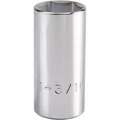 PROTO Proto J5338H Deep Hand Socket 1-3/16 in 1/2 Drive 6-point
