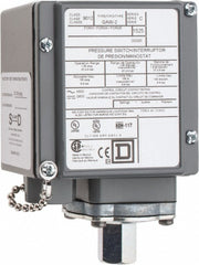 SCHNEIDER ELECTRIC Square D 9012GAW2 Pressure Level Switch 1-40 Psig Spdt-db
