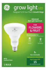 GE G E Lighting 93101231 9W BR30 Led Horticultural Grow Lamp