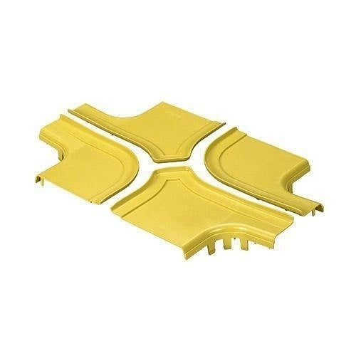 PANDUIT Panduit FRFWCSC12W4YL Split Cover 4-way Cross 12in