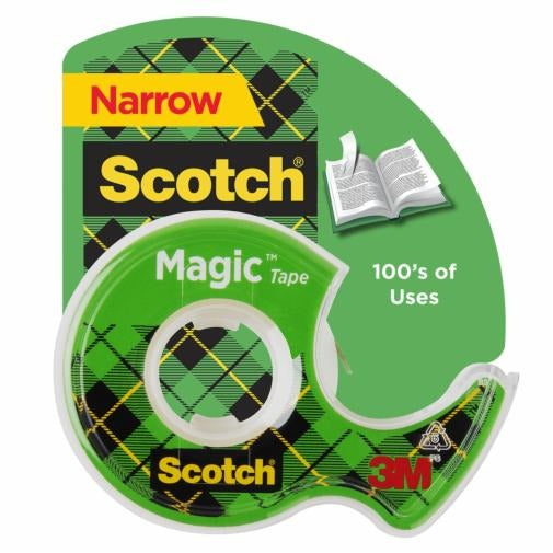 3M 3M 119 Scotch Magic Office Tape (1/2 in x 800 in, Dispenser MMM119)