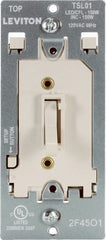 LEVITON Leviton R08-TSL01-00T Toggle Slide Bar Dimmer 150W