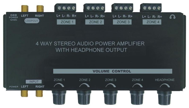 LIONBEAM Lionbeam lb-4z100 Stereo Class-d Amplifier 1-source 4-zone