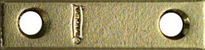 NATIONAL HARDWARE National Mfg N190-892 Mending Plate Bright Brass 4 Pack