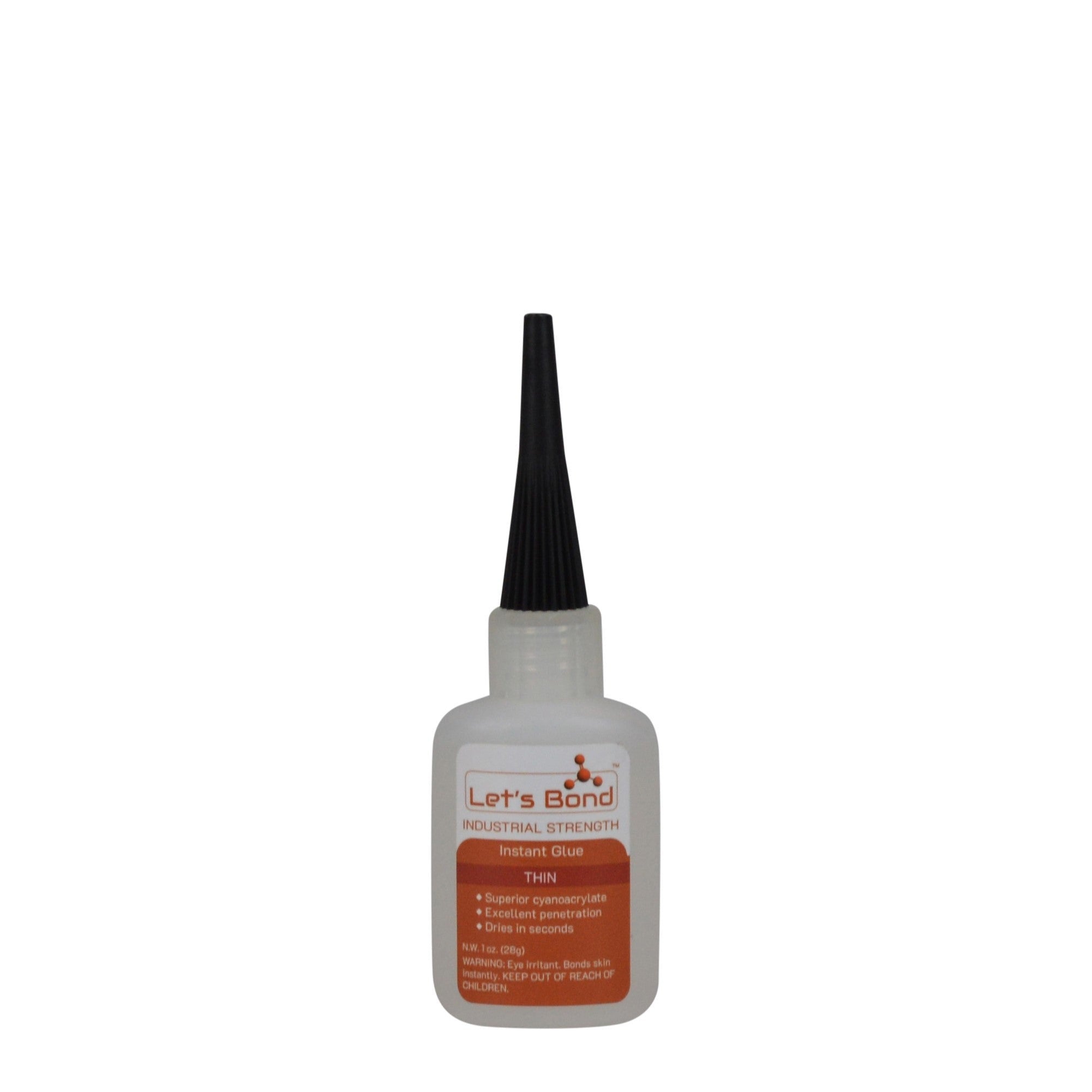 LET'S BOND Lets Bond UBC110-00 Thin Cyanoacrylate Adhesive 1 Oz
