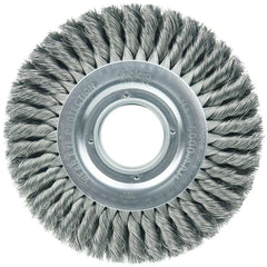 WEILER Weiler 09430 Knotted Wheel Brush 8 in Carbon Steel