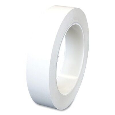 BRON TAPES Bron Tapes 121074 Vinyl Tape 1 in X 36 Yd 6 Mil White