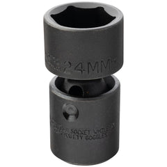 PROTO Proto J74424MP Impact Socket 1/2 in Drive 24mm 6-pt