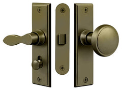 DELTANA Deltana SDML334U5 Storm Door Mortise Latch Antique Brass