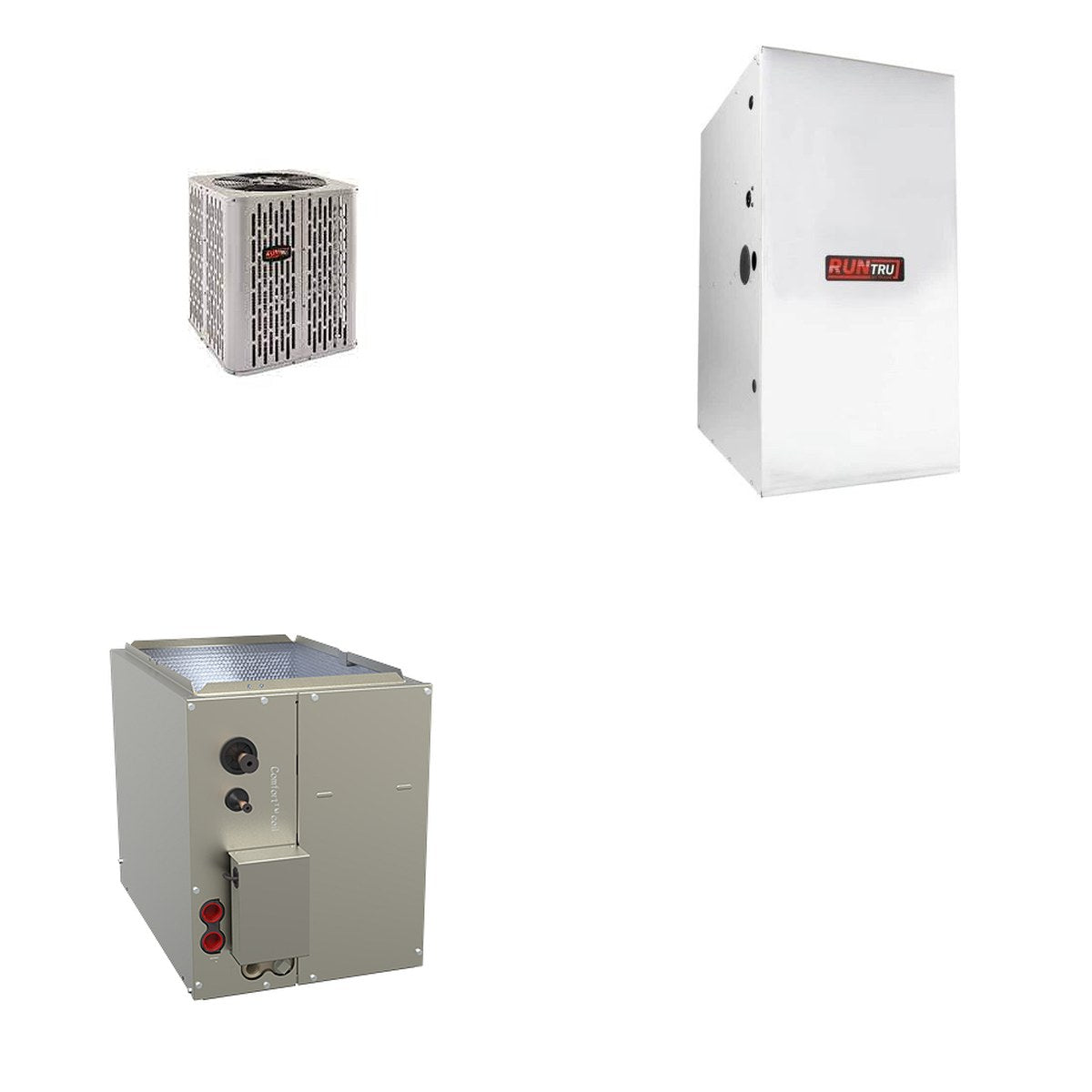 TRANE TRANE 48000 BTU R-454B 15 SEER2 Central Split Dual Fuel System