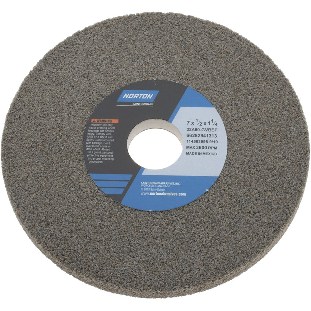 NORTON Norton 66252941313 Surface Grinding Wheel 60 Grit 7 in