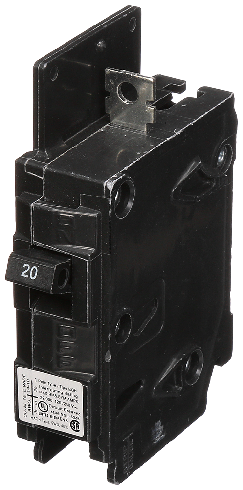 SIEMENS BQ1B020H CIRCUIT BREAKERS