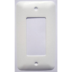 MULBERRY METAL PRODUCTS Mulberry Metal Products 75401 Receptacle Wallplate 1-Gang Princess (5 in x 2.75 in)