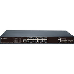 GEOVISION Geovision 140-APOE162-001U 16-port Gigabit Poe Switch