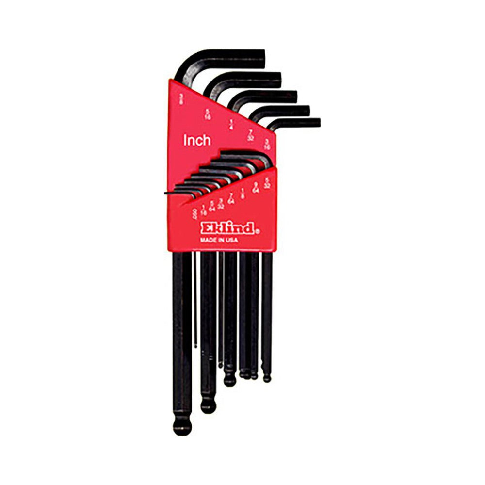 EKLIND Eklind 13213 Ball-Hex-L Key Set 13 Pc (0.050-3/8 in)