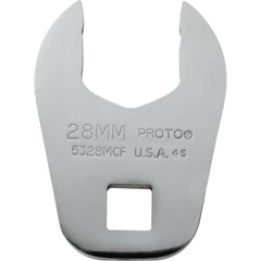 PROTO Proto J5328MCF Open End Crowfoot Wrench Chrome Metric