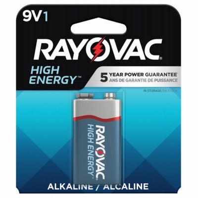 RAYOVAC Rayovac A1604-1T GENK.01 9V Alkaline Battery 12 Pack
