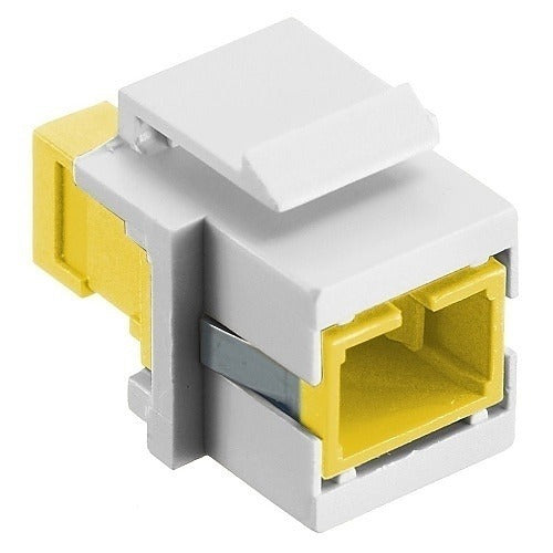 HUBBELL Hubbell Premise Wiring SFFSCSYW Sc Simplex Fiber Connector