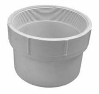 CHARLOTTE PIPE Charlotte Pipe Pvc 00105 1400HA 6 in Sch 40 Cleanout Adapter