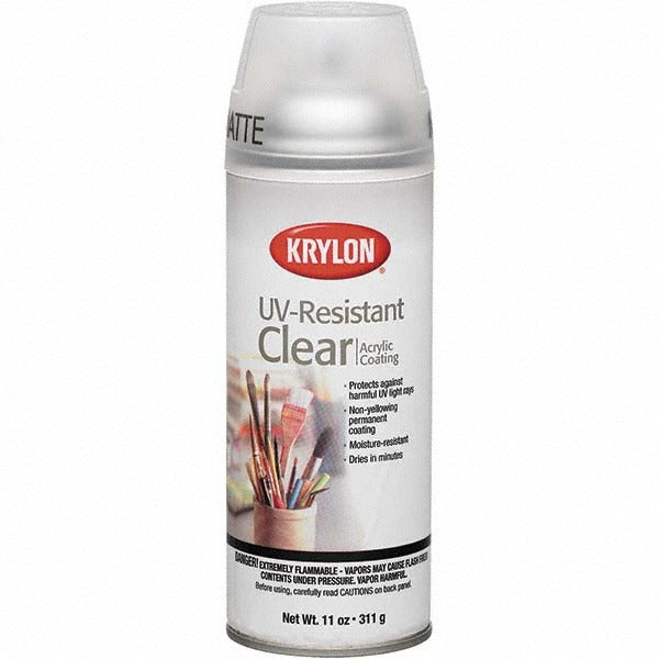 KRYLON Krylon K01309007 Uv-resistant Clear Matte Spray Paint 11 Oz