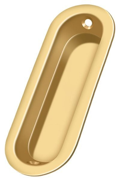 DELTANA Deltana FP223CR003 Oblong Flush Pull Lifetime Brass