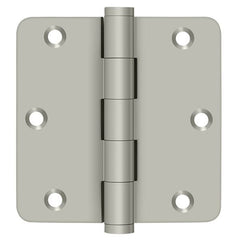 DELTANA Deltana DSB35R415 Radius Corner Door Hinge Satin Nickel