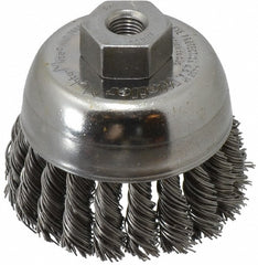 WEILER Weiler 94685 Knotted Cup Brush 2-3/4 in Steel