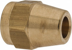 PARKER Parker 61AB-4 Compression Tube Nut Brass 400 Psi