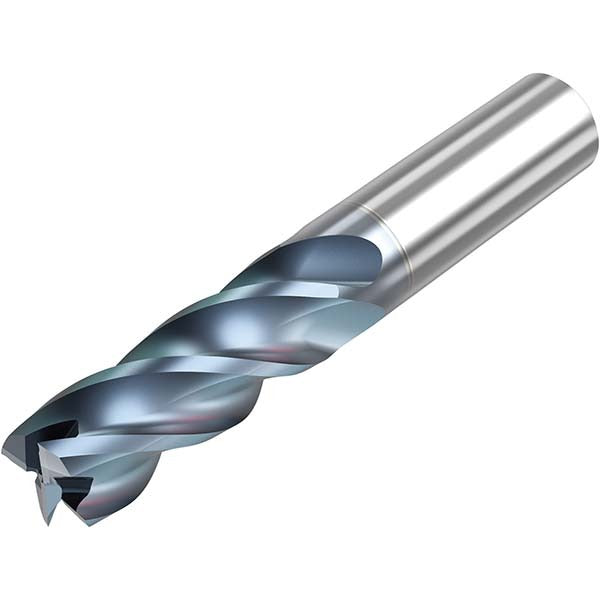 SECO TOOLS Seco 10008530 Square End Mill 1/4in 4 Flute Carbide Hta