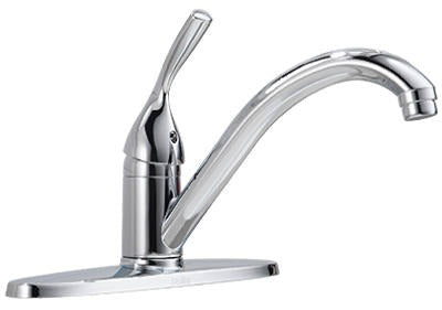 DELTA FAUCET Delta Faucet Co 100-DST Single Lever Kitchen Faucet